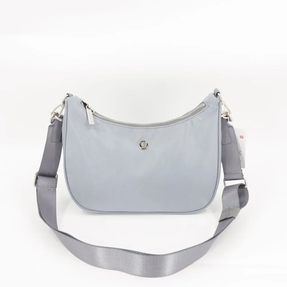 Lululemon Mini Shoulder Bag 4L Silver Droplet OS